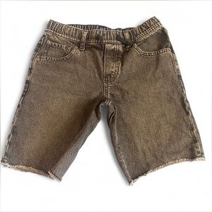 Gap Boys / Shorts Kids Pull-On Loose Denim Shorts Size XXL (14-16) 100% Cotton R